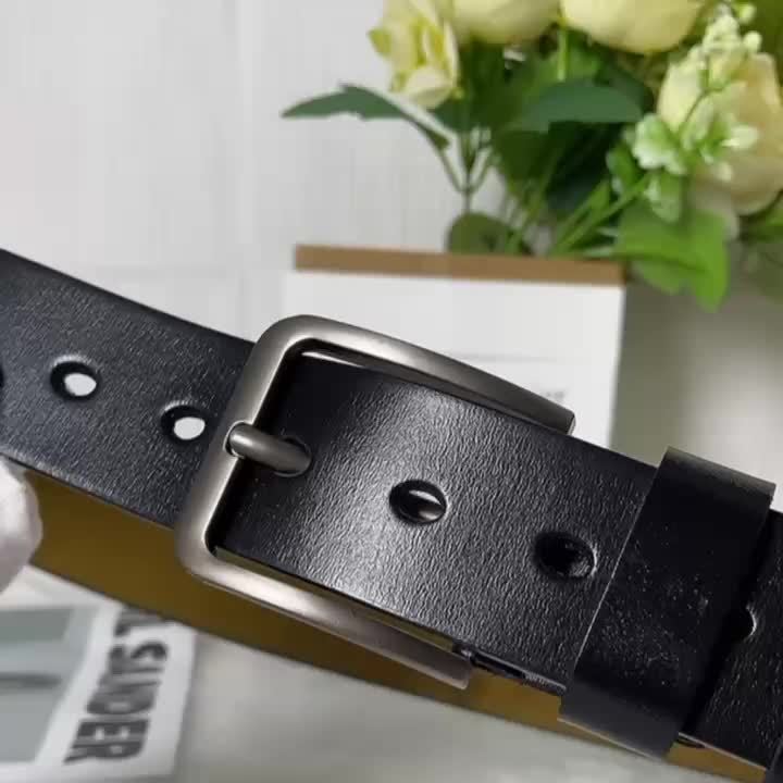 Leren Riem | Zwart | Bruin | Herenriemen | Riemen voor heren-Boetiek Moda