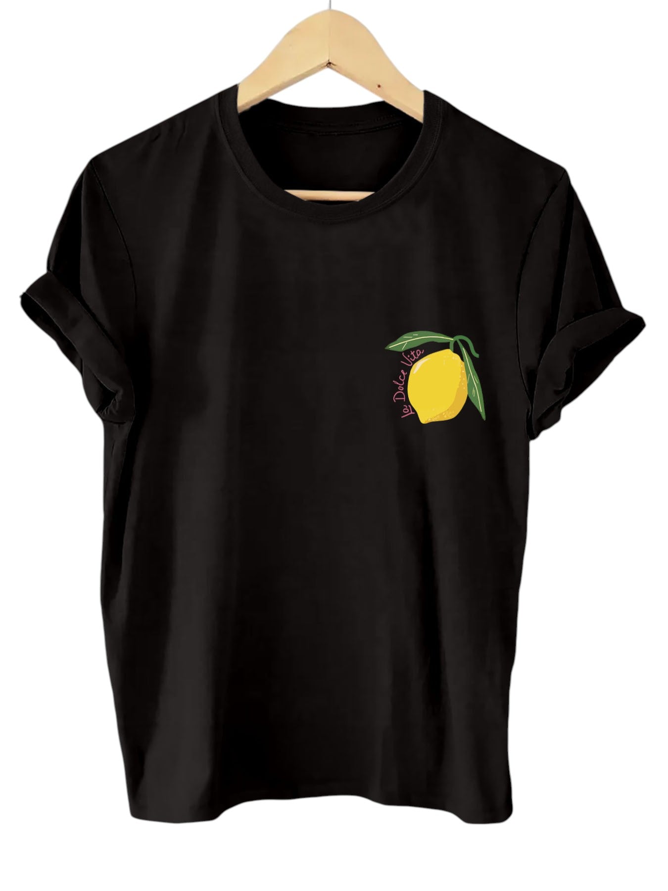Limoncello T-shirt - Unisex - Ronde hals - Citroen T-shirt - Oversized T-shirt-Boetiek Moda