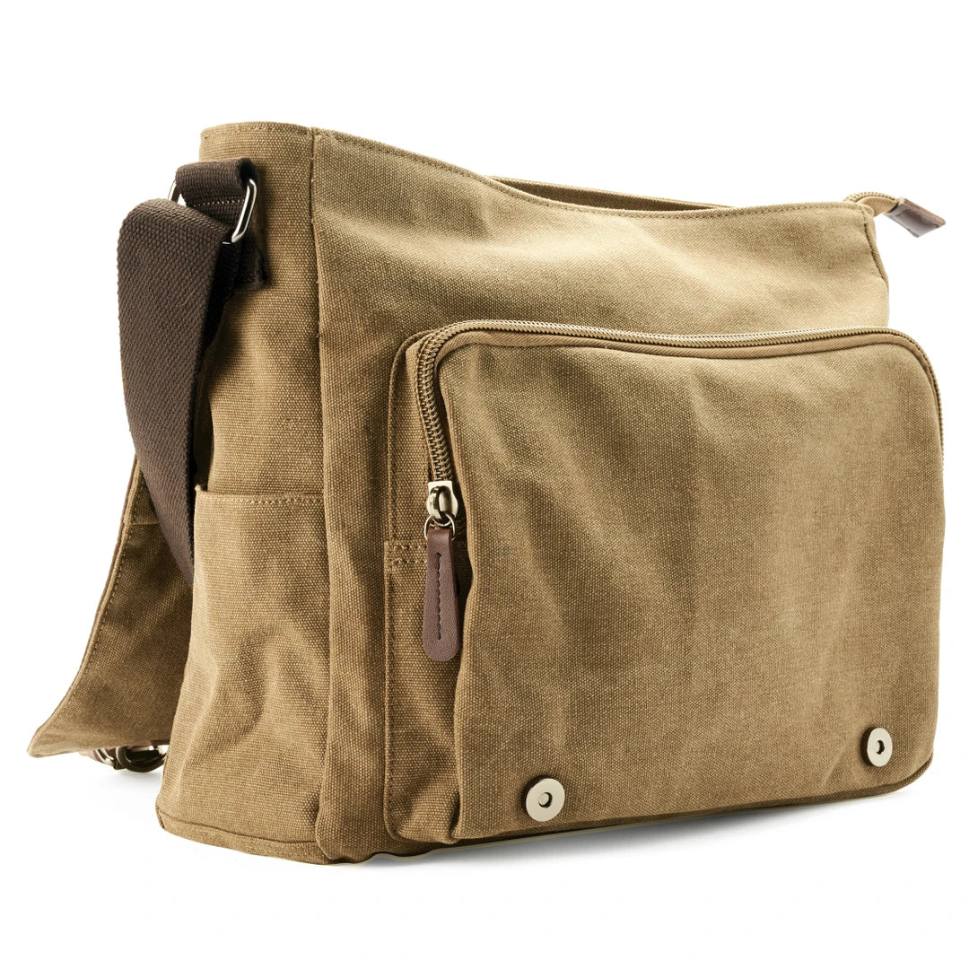 Mannelijke Schoudertassen - Verstelbare Riem - Zakken - Canvas Tas - Over de Schouder Tassen voor Jongens-Boetiek Moda