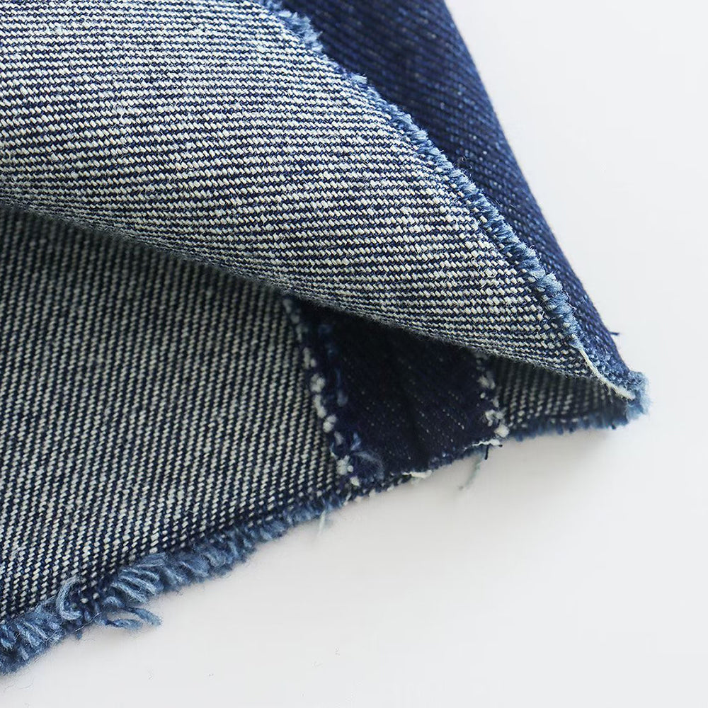 Mini Denim Jurk - Damespijp Bodycon Denim Strapless Jurk-Boetiek Moda