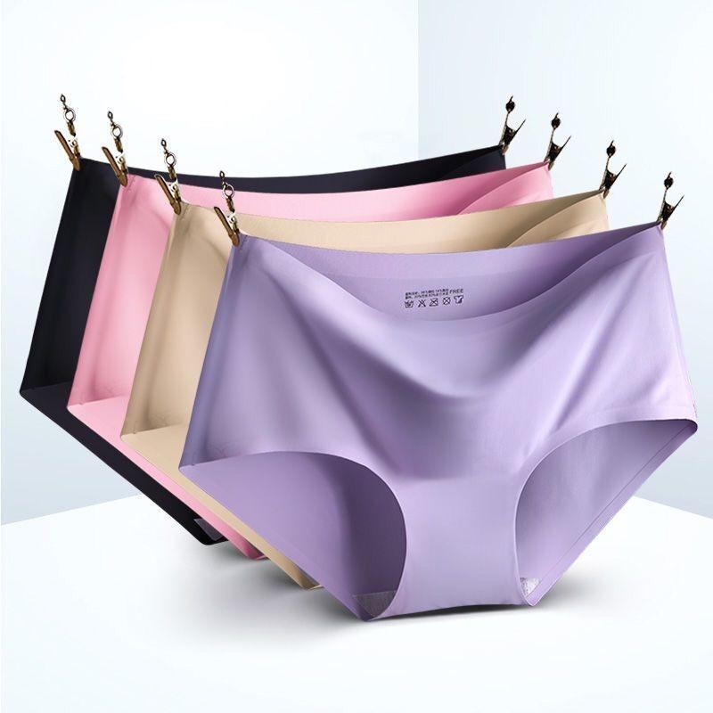Naadloos Slipje - No Show Ondergoed - Slipjes Set - Naadloos Ondergoed - Dames Ondergoed-Boetiek Moda