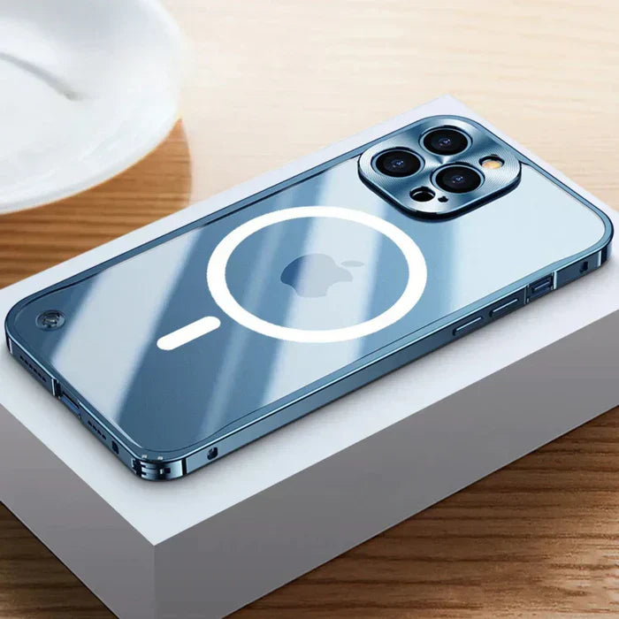 Oplaadbare telefoonhoes - Doorzichtig - Draadloos opladen - Magsafe-telefoonhoes - Telefoonhoes-Boetiek Moda