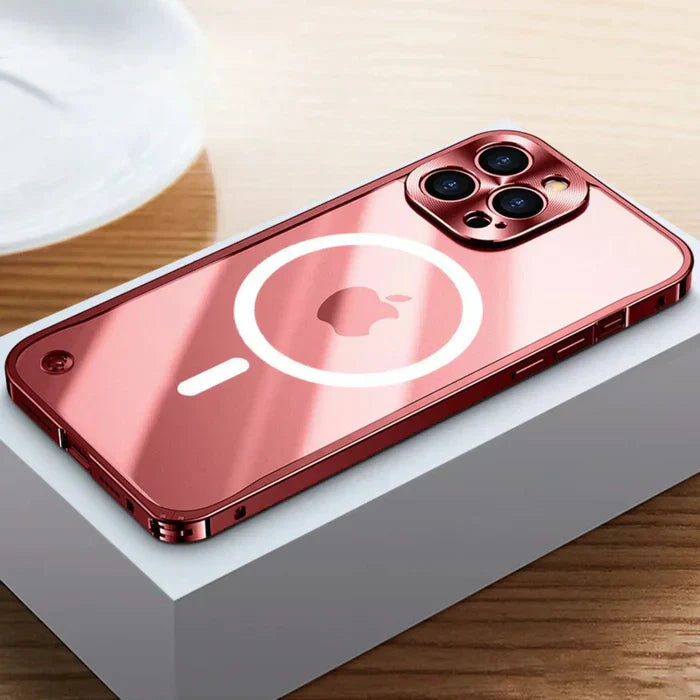 Oplaadbare telefoonhoes - Doorzichtig - Draadloos opladen - Magsafe-telefoonhoes - Telefoonhoes-Boetiek Moda