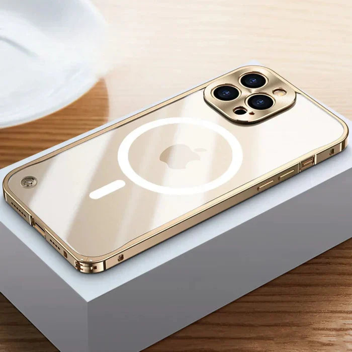 Oplaadbare telefoonhoes - Doorzichtig - Draadloos opladen - Magsafe-telefoonhoes - Telefoonhoes-Boetiek Moda