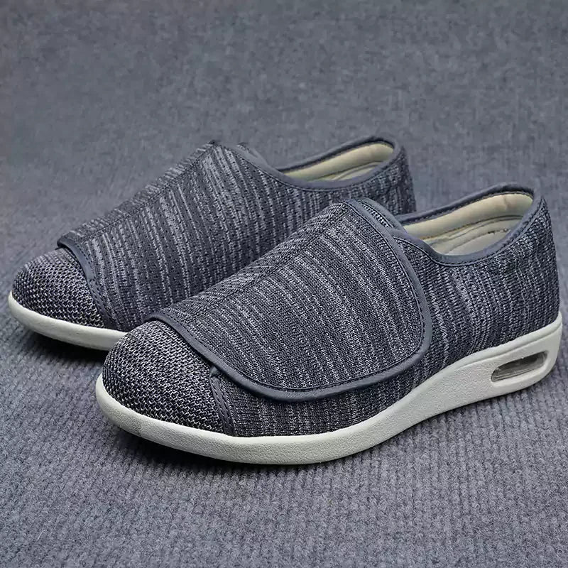 Orthopedische schoenen - Ergonomische wandelschoenen met klittenband voor dames-Boetiek Moda