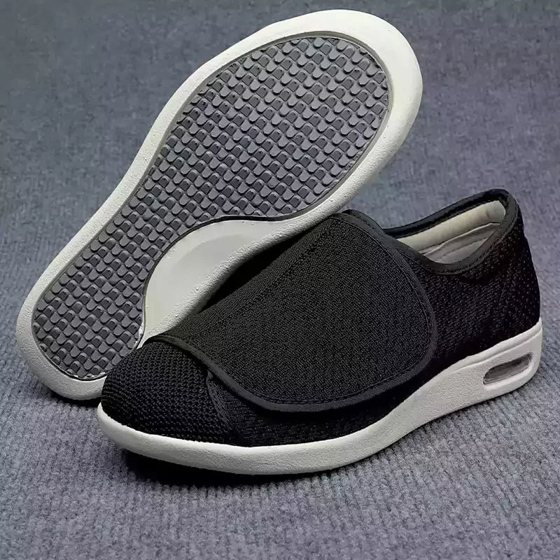 Orthopedische schoenen - Ergonomische wandelschoenen met klittenband voor dames-Boetiek Moda