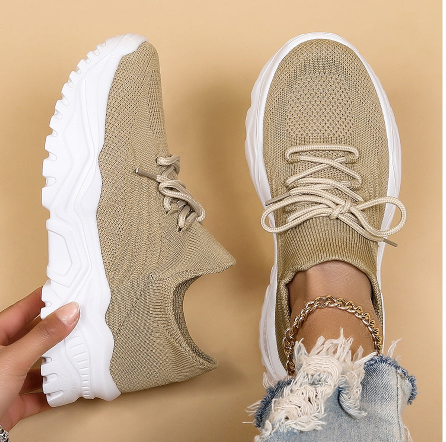 Orthopedische sportschoenen | Chunky | Mesh | Slip-on sneakers | Sportschoenen voor dames-Boetiek Moda