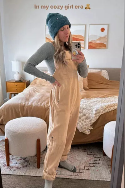 Overalls - Comfortabel - Fleece - Overalls Jumpsuit - Gungaree Dames-Boetiek Moda