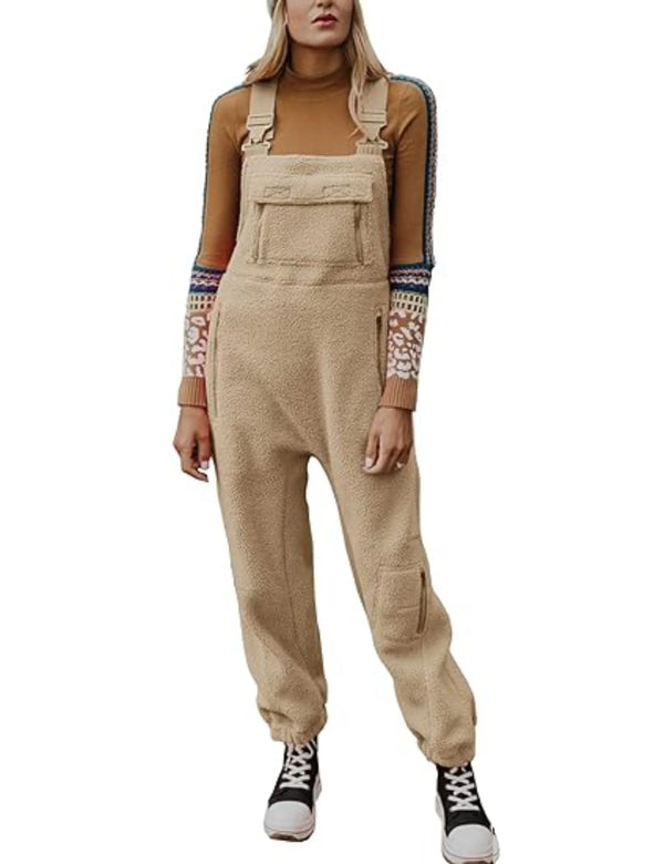 Overalls - Comfortabel - Fleece - Overalls Jumpsuit - Gungaree Dames-Boetiek Moda