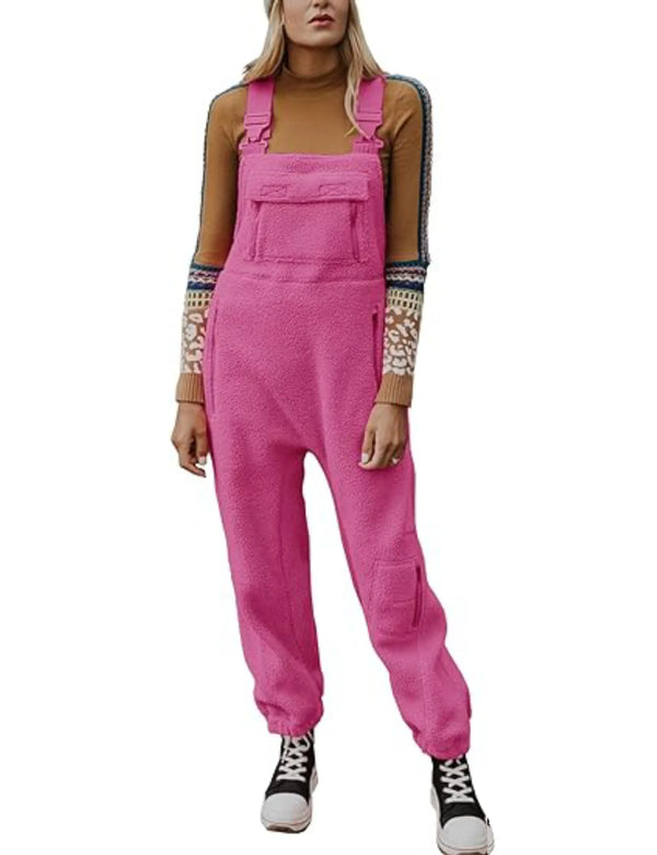 Overalls - Comfortabel - Fleece - Overalls Jumpsuit - Gungaree Dames-Boetiek Moda