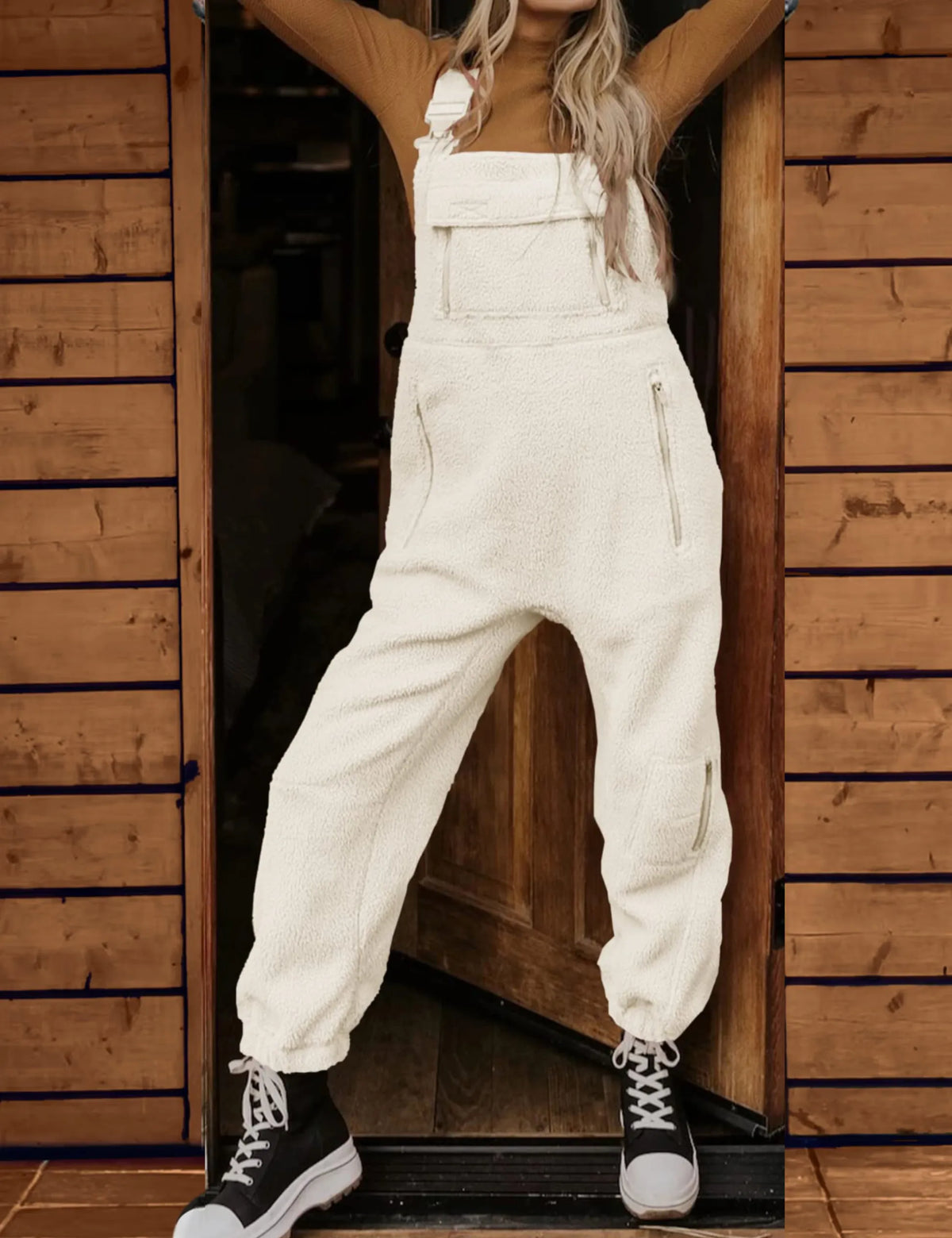 Overalls - Comfortabel - Fleece - Overalls Jumpsuit - Gungaree Dames-Boetiek Moda