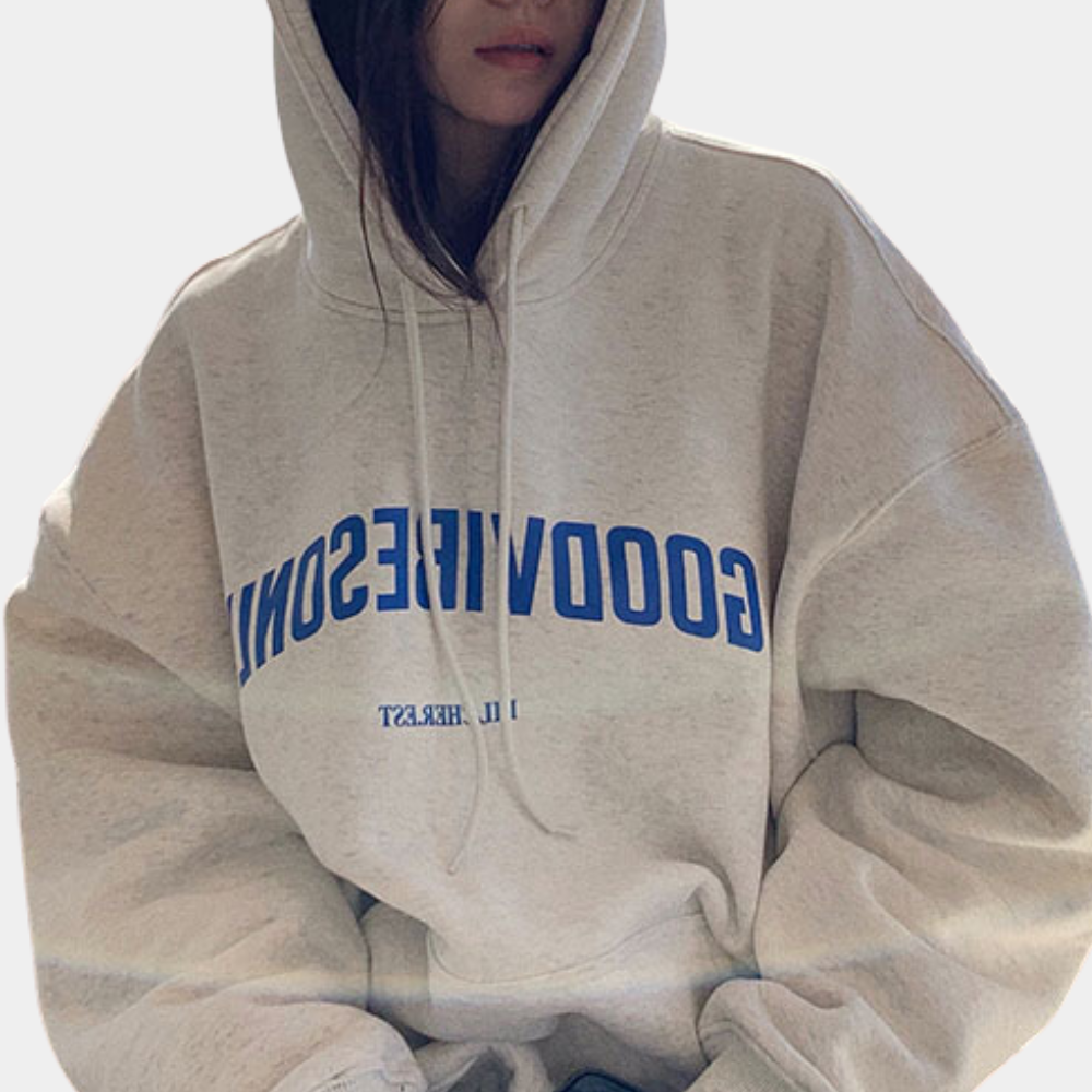 Oversized Hoodie - Knus - Warm - Pullover Hoodie - Dameskleding-Boetiek Moda