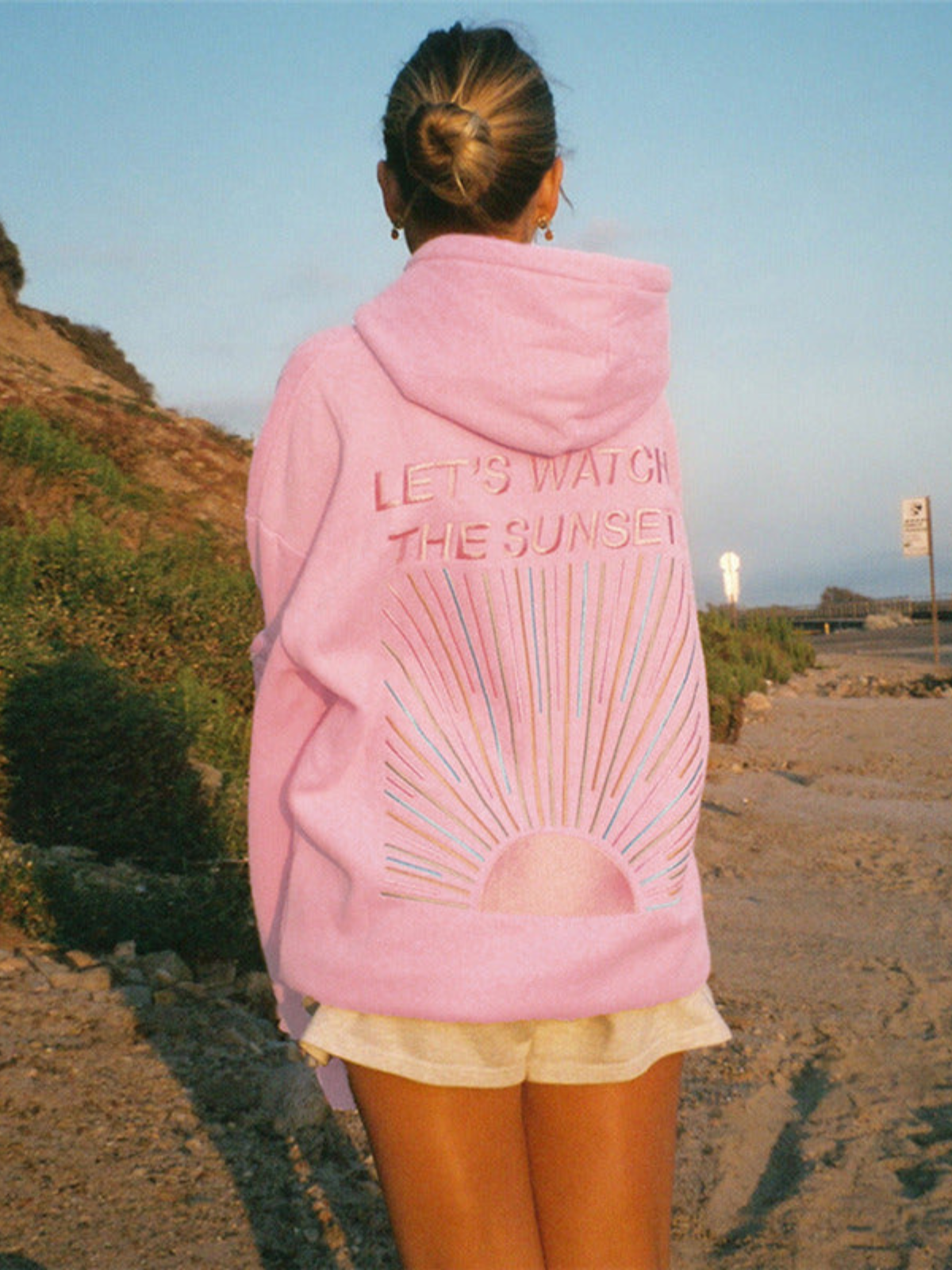 Oversized Hoodie | Zonsondergang | Comfortabel | Pullover Hoodie | Vrouwen Hoodie-Boetiek Moda