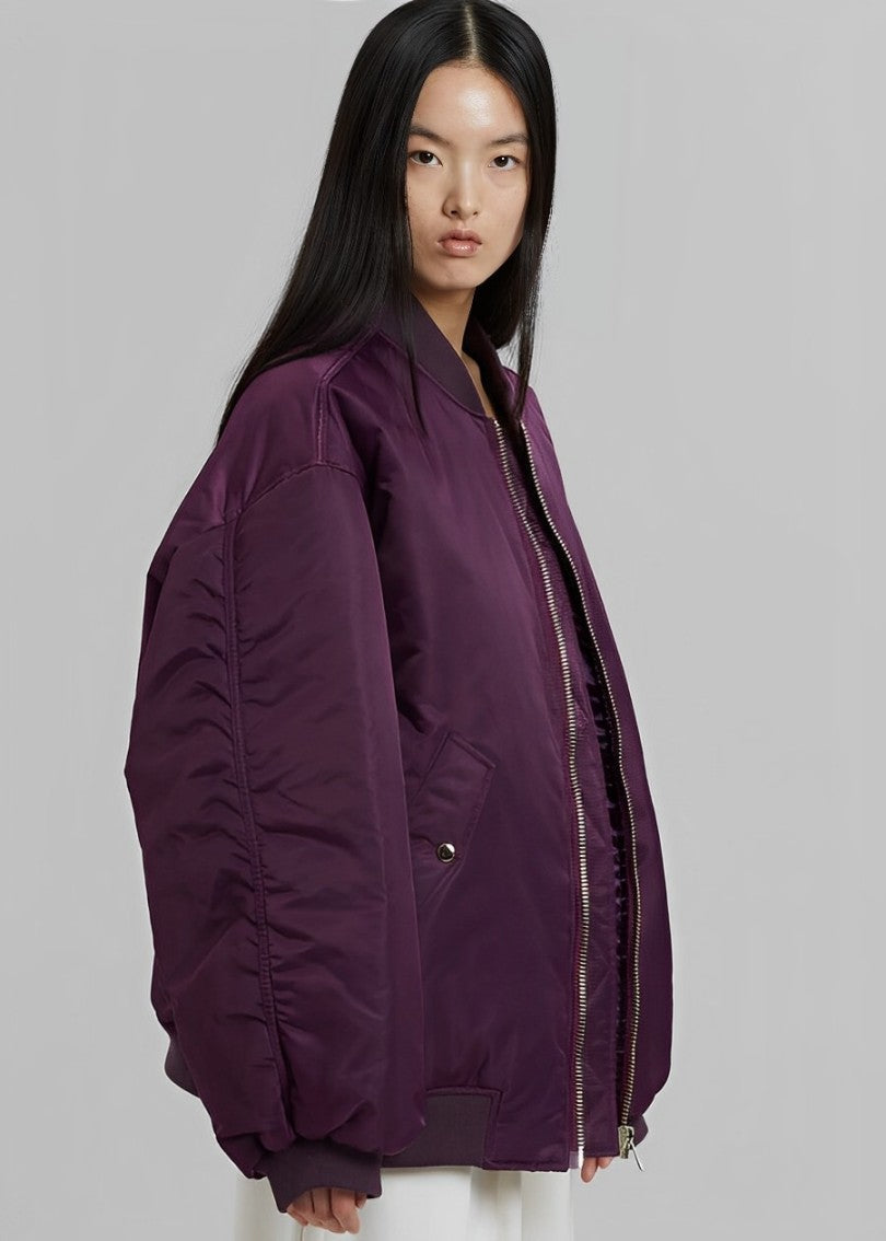 Oversized Jas - Warm - Gewatteerd - Winter Bomberjack - Damesjas-Boetiek Moda