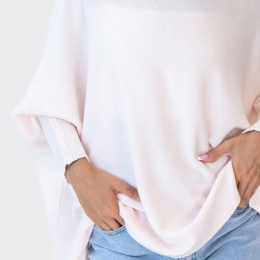 Oversized Trui | Batwing | Boothals | Pullover | Vrouwenbreiwerk-Boetiek Moda