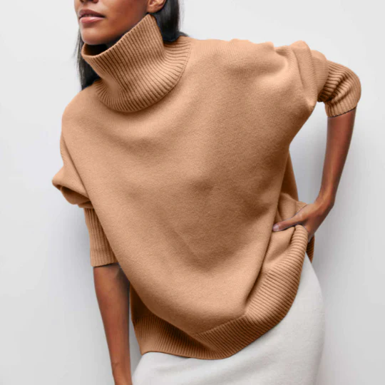 Oversized Trui - Coltrui - Trui - Gebreide trui - Damesknitwear-Boetiek Moda