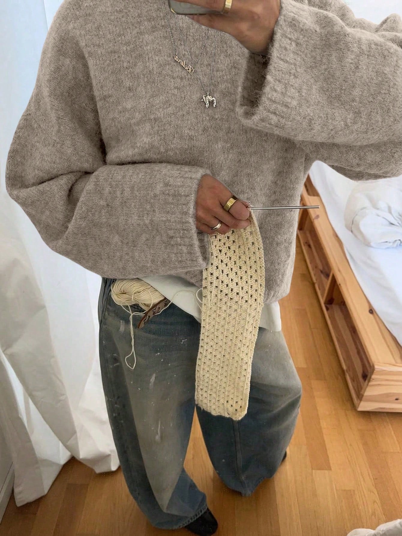 Oversized Trui - Los model - Trui - Gebreide trui - Damesbreigoed-Boetiek Moda