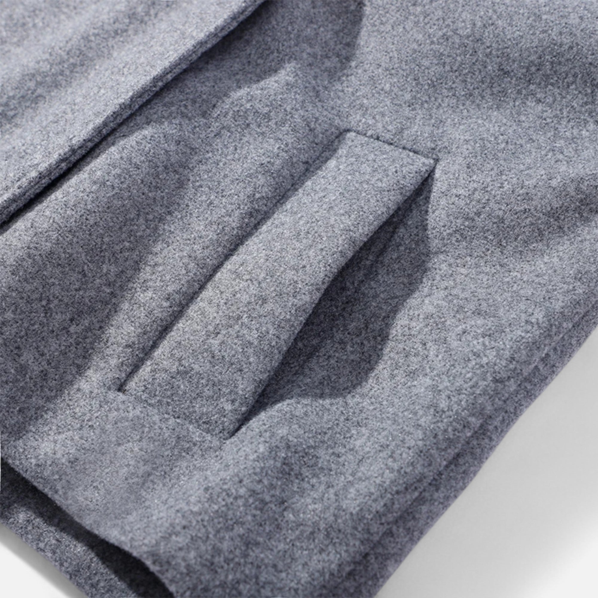 Oversized jas - Dames jas met dubbele knoopsluiting en korte trenchcoat-Boetiek Moda