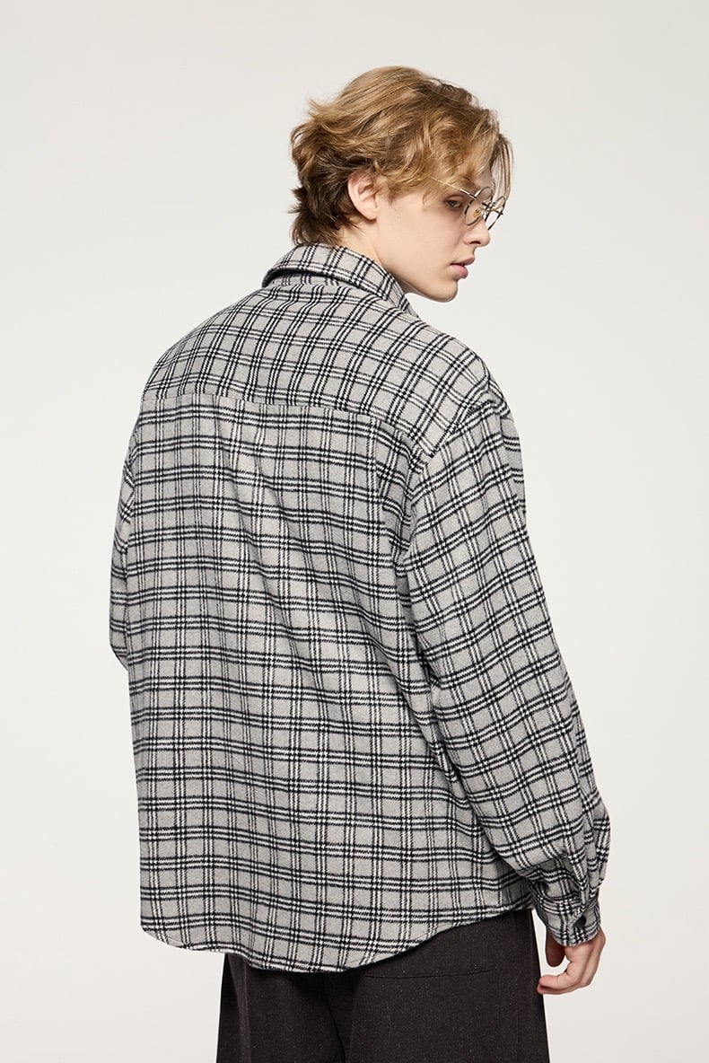 Oversized overhemd - Geruit - Los model - Overhemd met Knoopsluiting - Overhemd-Boetiek Moda