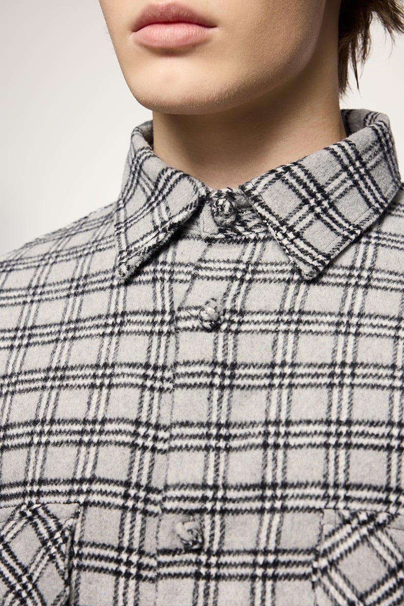 Oversized overhemd - Geruit - Los model - Overhemd met Knoopsluiting - Overhemd-Boetiek Moda