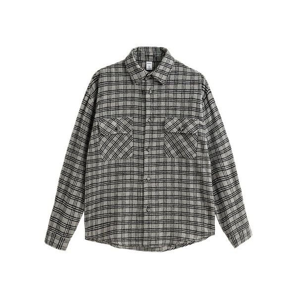 Oversized overhemd - Geruit - Los model - Overhemd met Knoopsluiting - Overhemd-Boetiek Moda