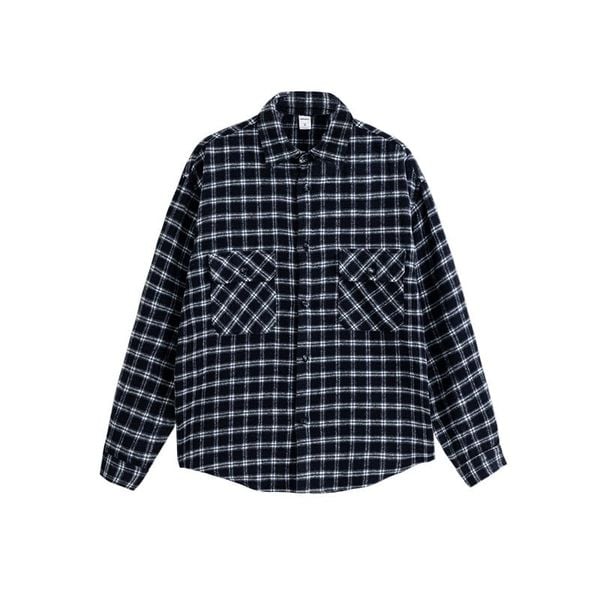 Oversized overhemd - Geruit - Los model - Overhemd met Knoopsluiting - Overhemd-Boetiek Moda
