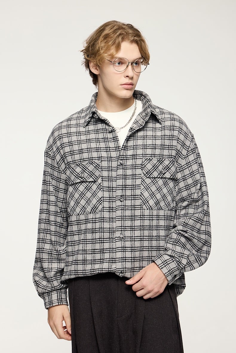 Oversized overhemd - Geruit - Los model - Overhemd met Knoopsluiting - Overhemd-Boetiek Moda
