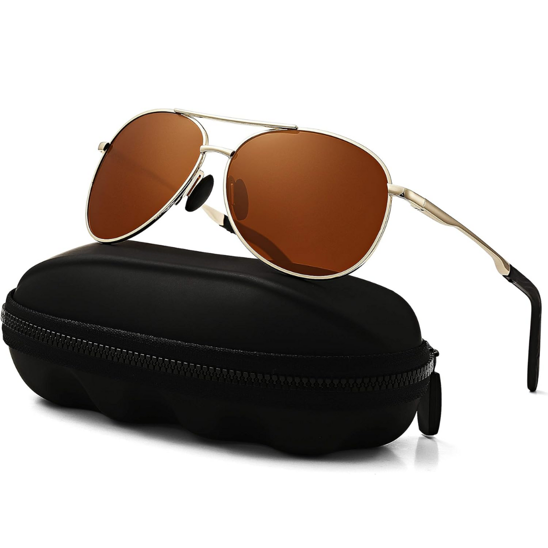 Pilotenbrillen | Unisex | UV-bescherming | Aviator-zonnebrillen | Shades Aviator-Boetiek Moda