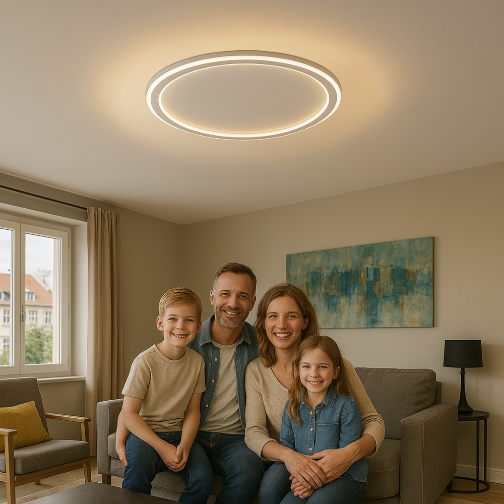 Plafondlamp - Rond - Simpel - LED-plafondlampen - Kamerverlichting-Boetiek Moda