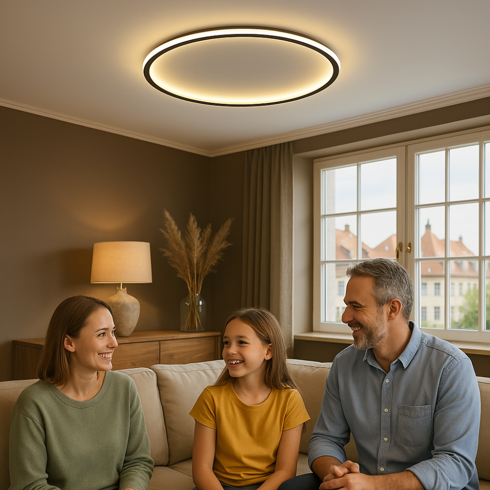 Plafondlamp - Rond - Simpel - LED-plafondlampen - Kamerverlichting-Boetiek Moda
