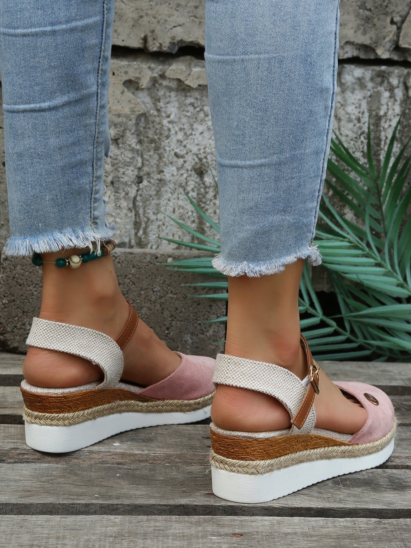 Platform sandalen | Enkelband | Orthopedische | Espadrilles | Damessandalen-Boetiek Moda