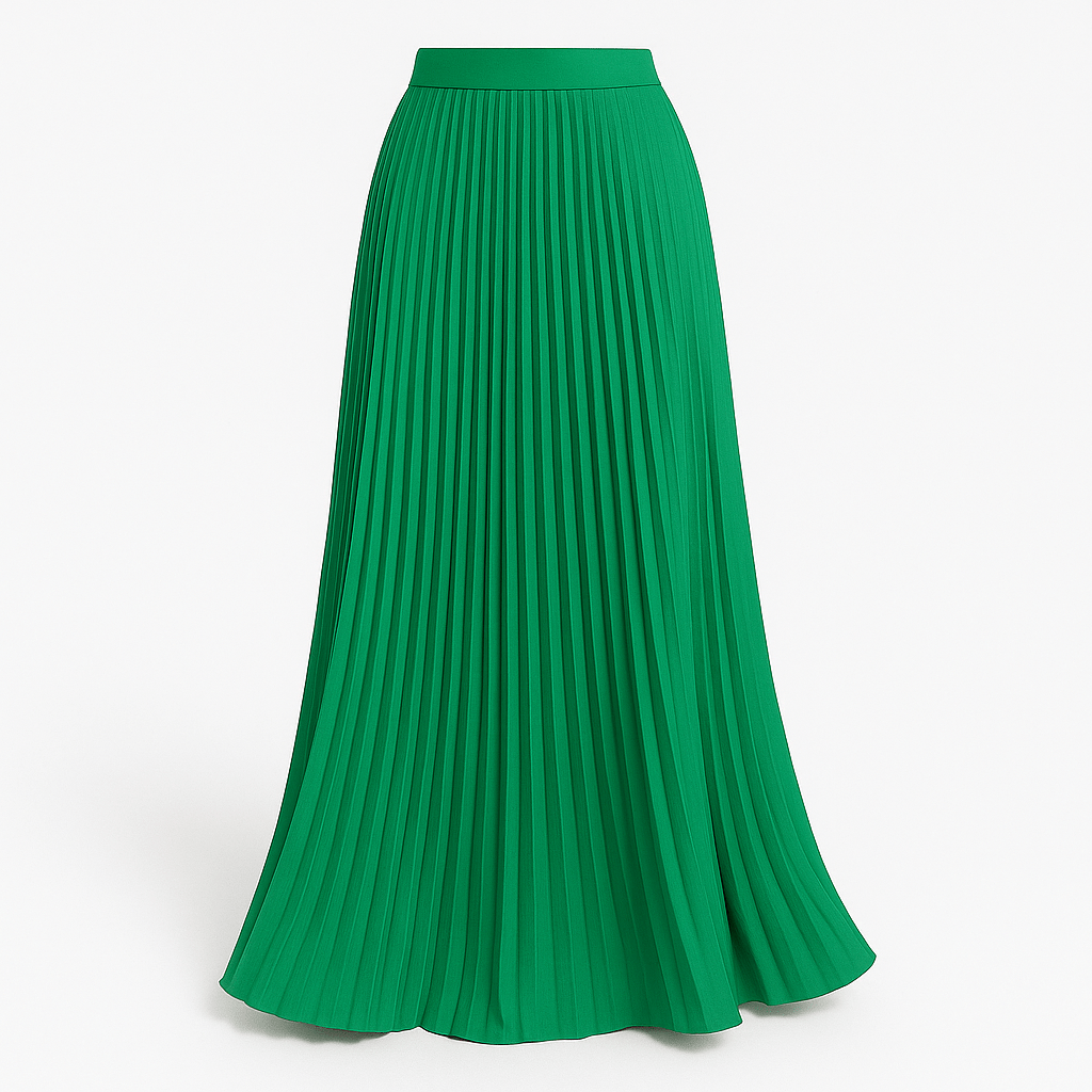 Plooirok | Hoge taille | Lang | Maxi Rok | Vrouwenrokken-Boetiek Moda