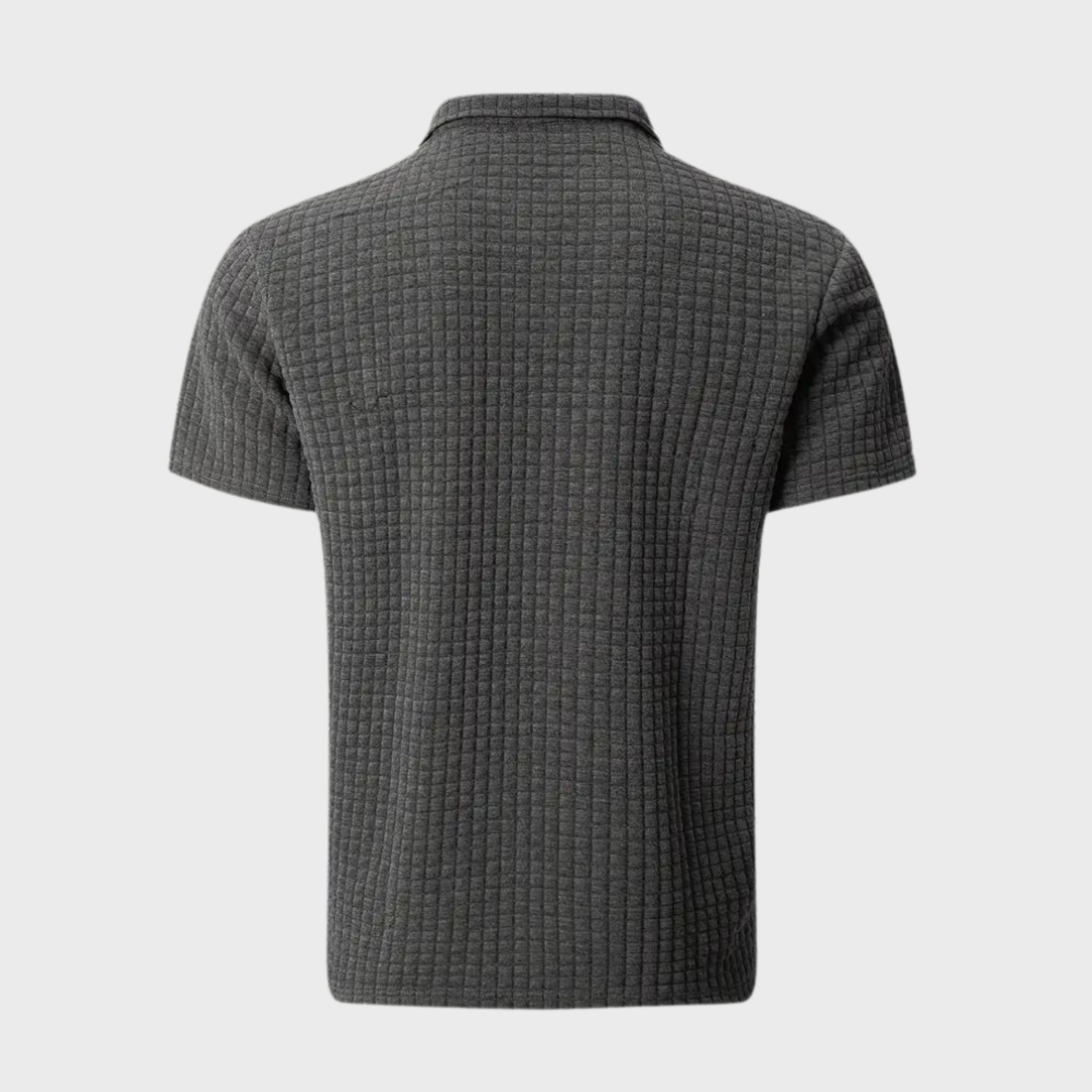 Polo T-shirt | Knoopsluiting | Borstzak | T-shirt met kraag | Polo's voor heren-Boetiek Moda