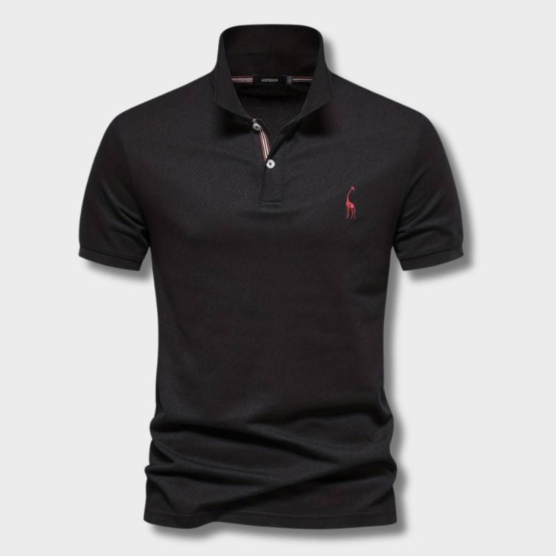 Polo T-shirt - Knoopsluiting - Korte mouwen - T-shirt met kraag - Poloshirt voor mannen-Boetiek Moda