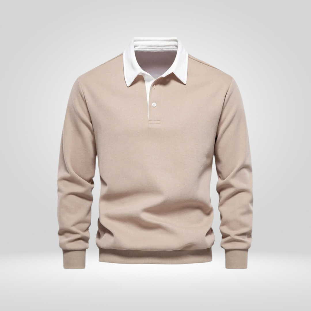Polo trui | Casual | Met kraag | Pullover trui | Pullover voor mannen-Boetiek Moda