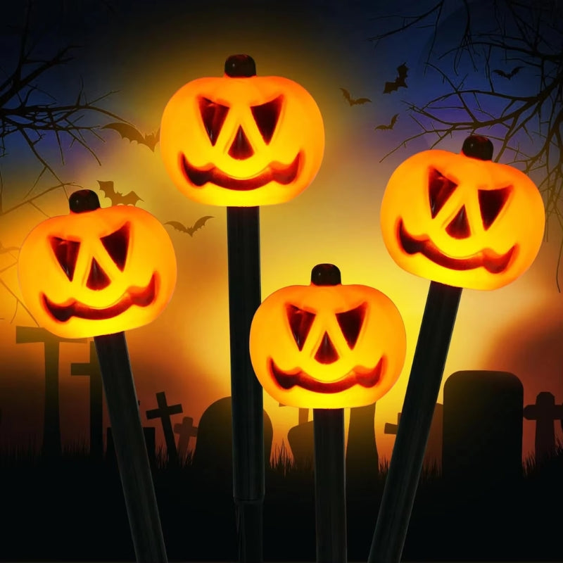 Pompoenlampen voor buiten | Zonne-energie | LED | Halloween Tuinverlichting | Halloweenlampen voor Buiten-Boetiek Moda