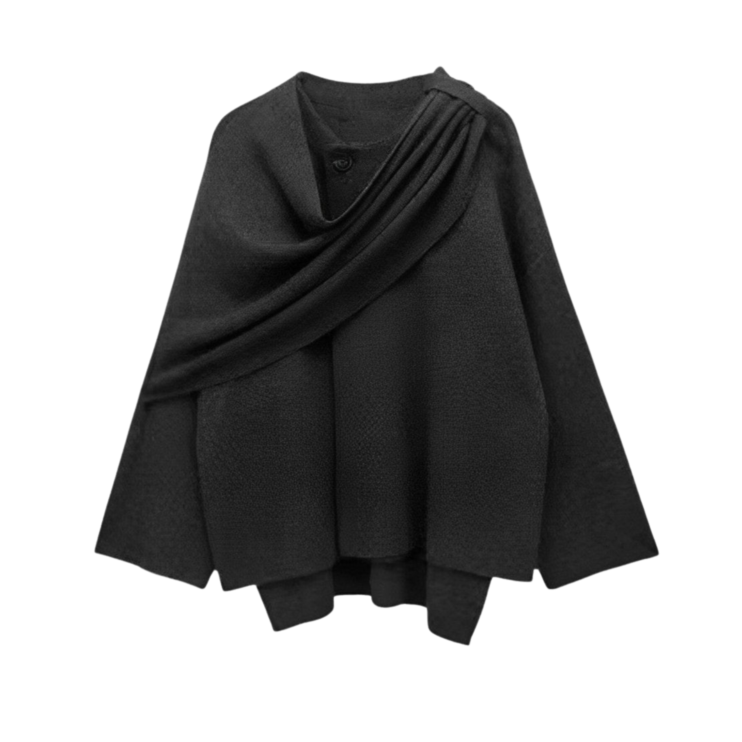 Ponchojas - Wol - Herfst - Poncho Cape - Damesoverjas-Boetiek Moda