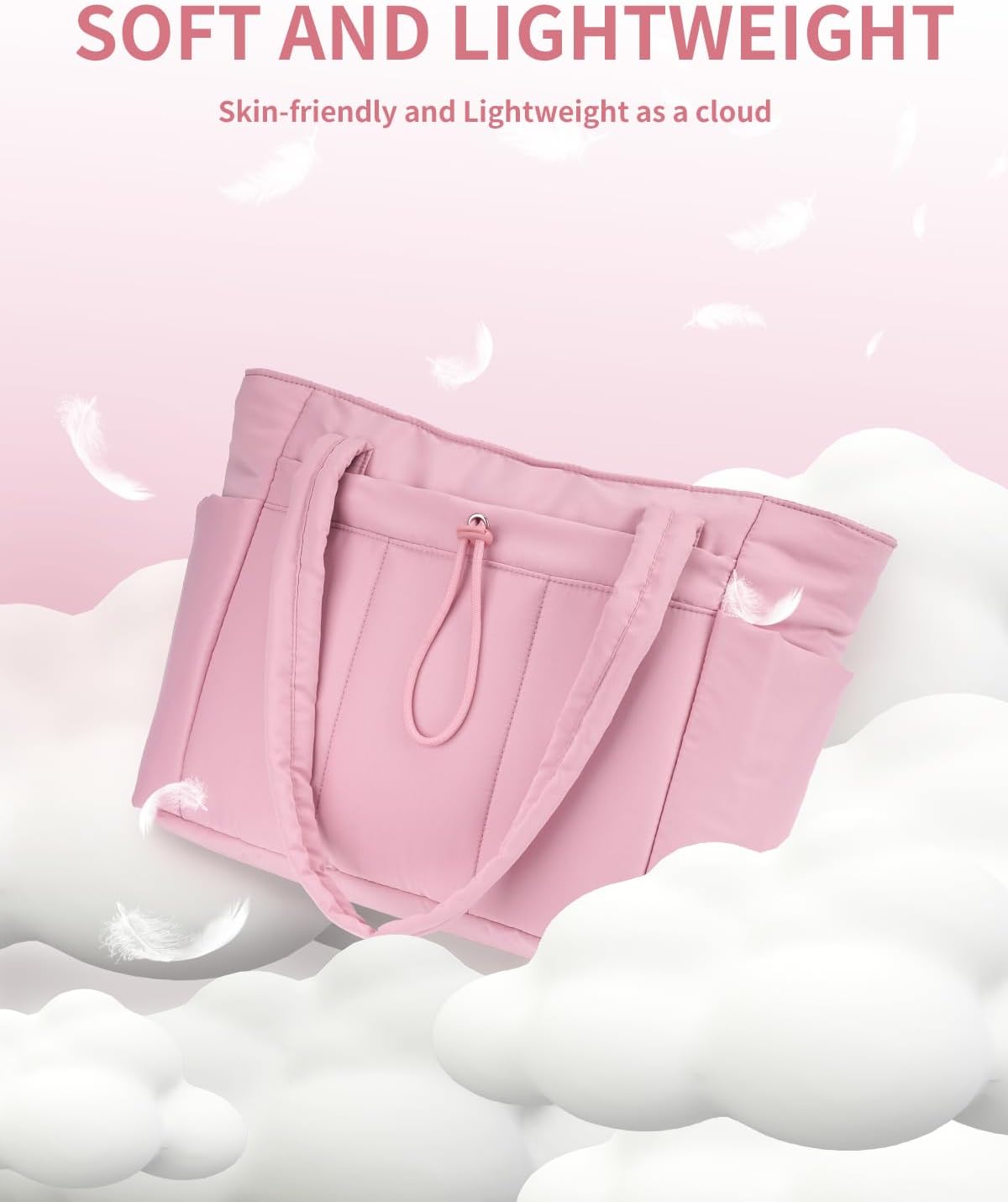 Puffer Tas | Multi Zak | Bekerhouder | Gewatteerde Tas | Draagtas-Boetiek Moda