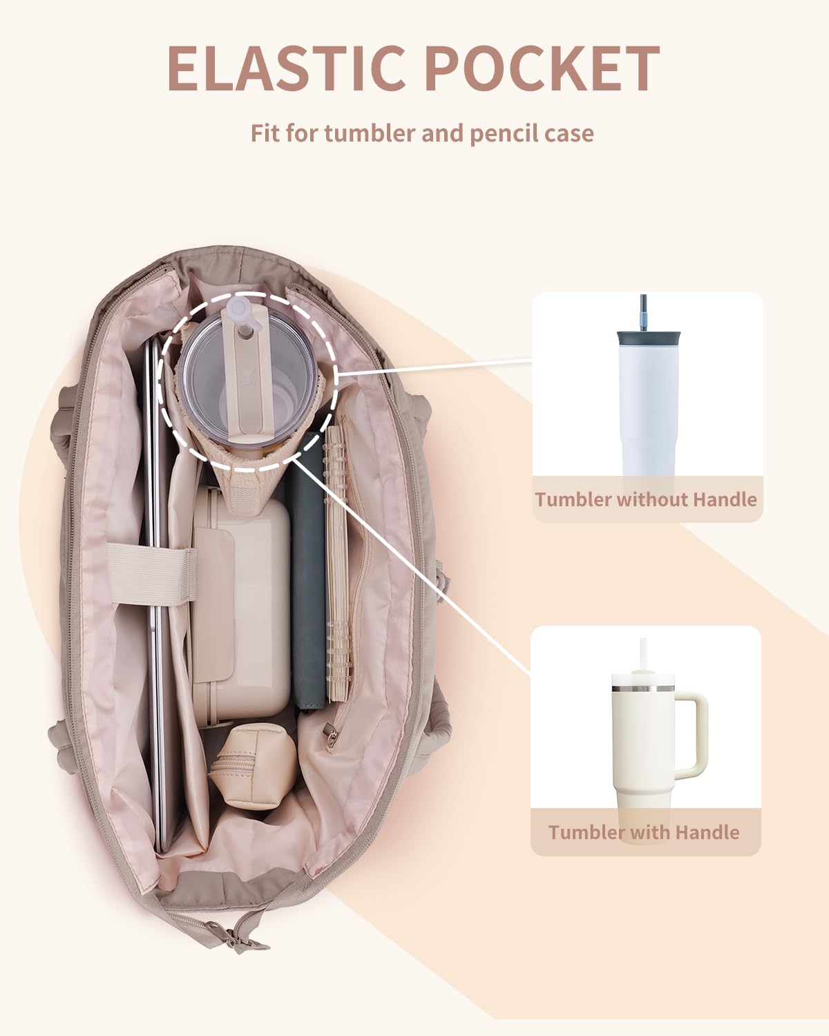 Puffer Tas | Multi Zak | Bekerhouder | Gewatteerde Tas | Draagtas-Boetiek Moda