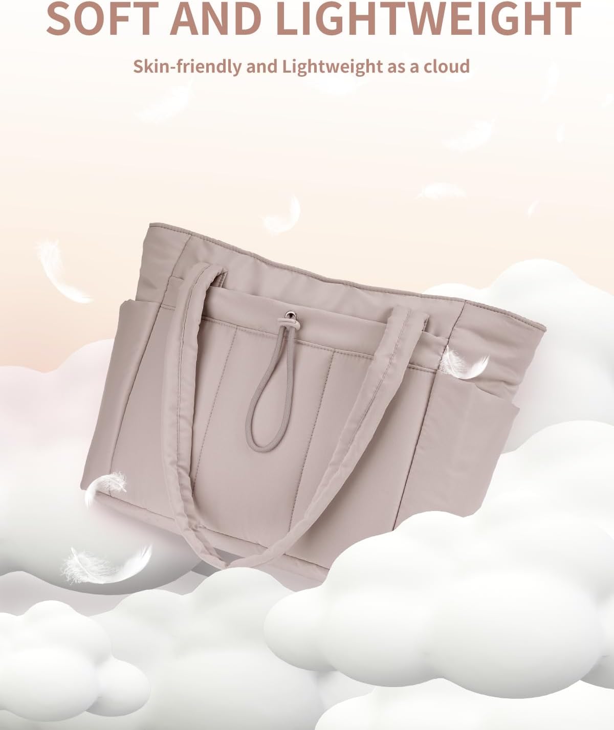 Puffer Tas | Multi Zak | Bekerhouder | Gewatteerde Tas | Draagtas-Boetiek Moda