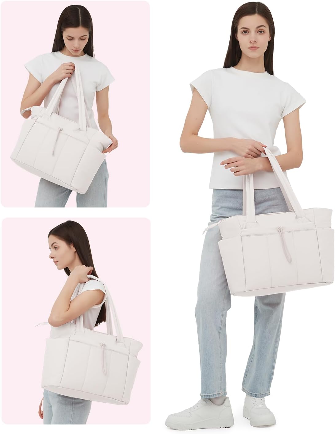 Puffer Tas | Multi Zak | Bekerhouder | Gewatteerde Tas | Draagtas-Boetiek Moda