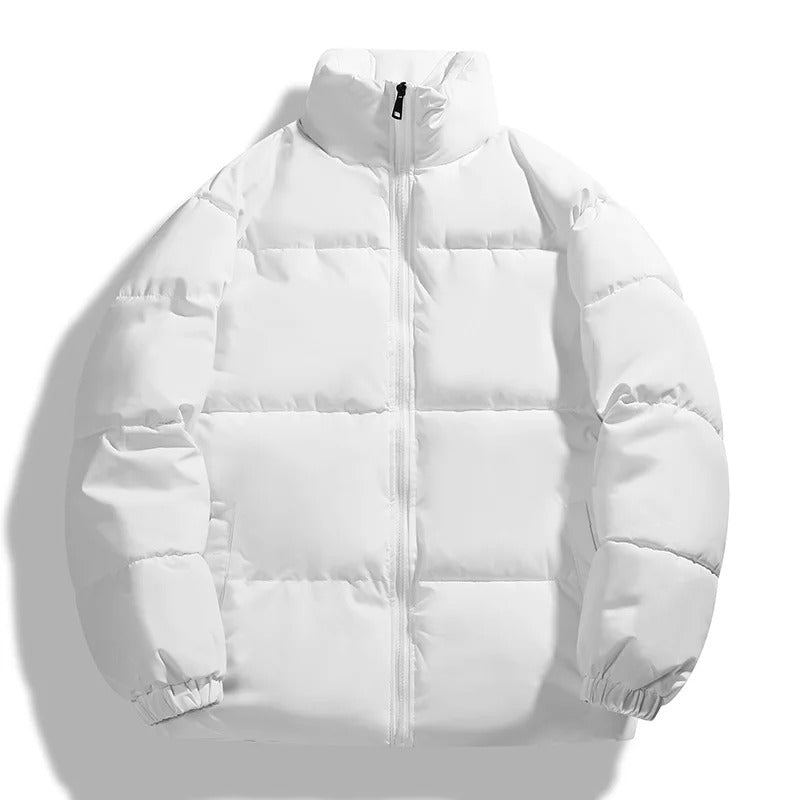 Pufferjack - Warme donsjack met rits voor heren in de winter-Boetiek Moda