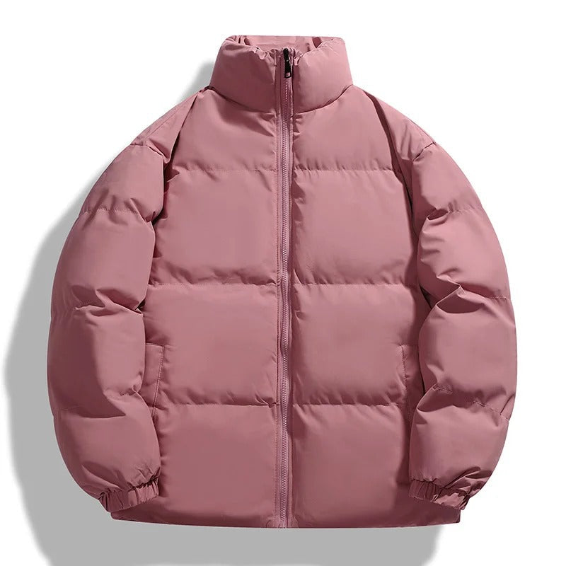 Pufferjack - Warme donsjack met rits voor heren in de winter-Boetiek Moda
