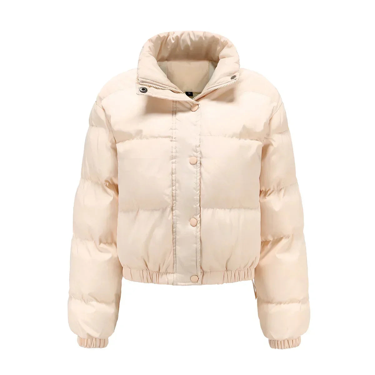 Pufferjas | Kort | Warm | Gewatteerd jack | Winterjas voor vrouwen-Boetiek Moda