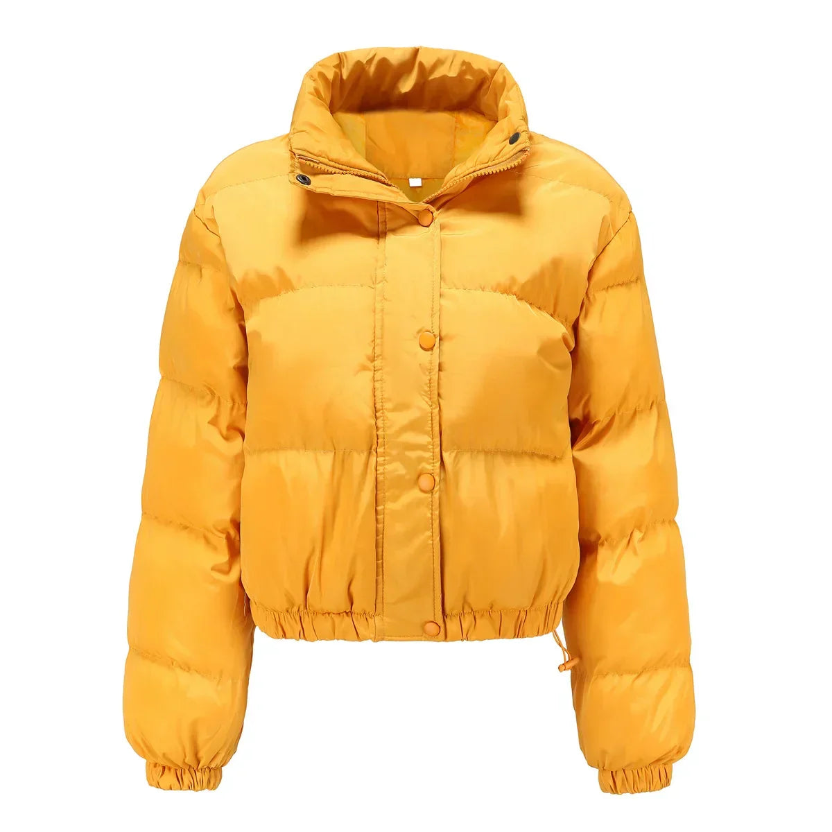 Pufferjas | Kort | Warm | Gewatteerd jack | Winterjas voor vrouwen-Boetiek Moda