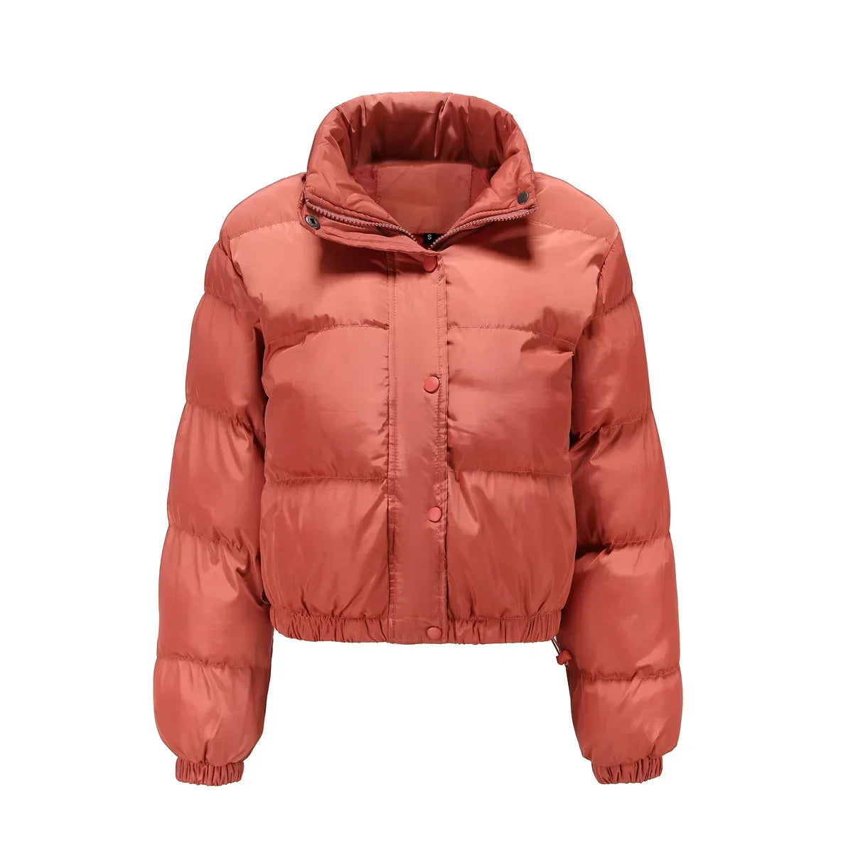 Pufferjas | Kort | Warm | Gewatteerd jack | Winterjas voor vrouwen-Boetiek Moda