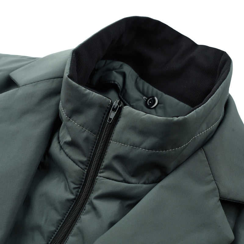 Pufferjas - Zip-Up - Slim Fit - Donzen Jas - Heren Winterjassen-Boetiek Moda
