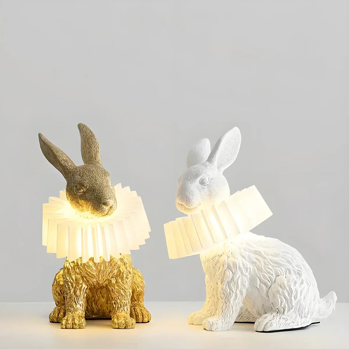 RabbitGleam - Artistieke moderne konijnen tafellamp-Boetiek Moda