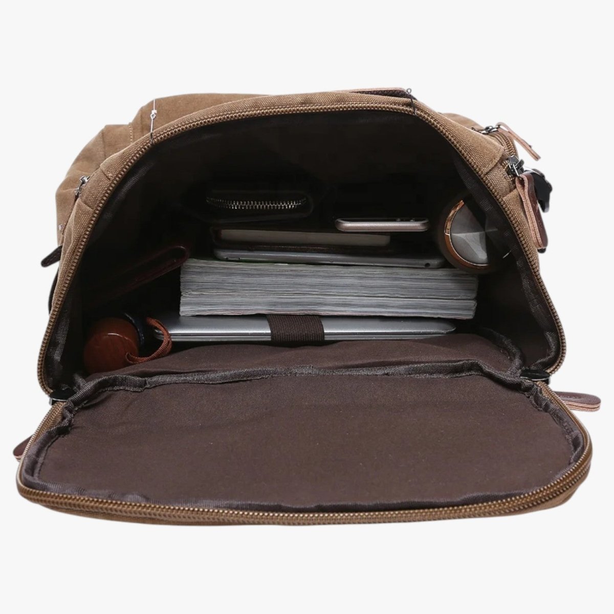 Reisrugzak - Grote rugzak voor heren met laptopvak en opbergvakken-Boetiek Moda