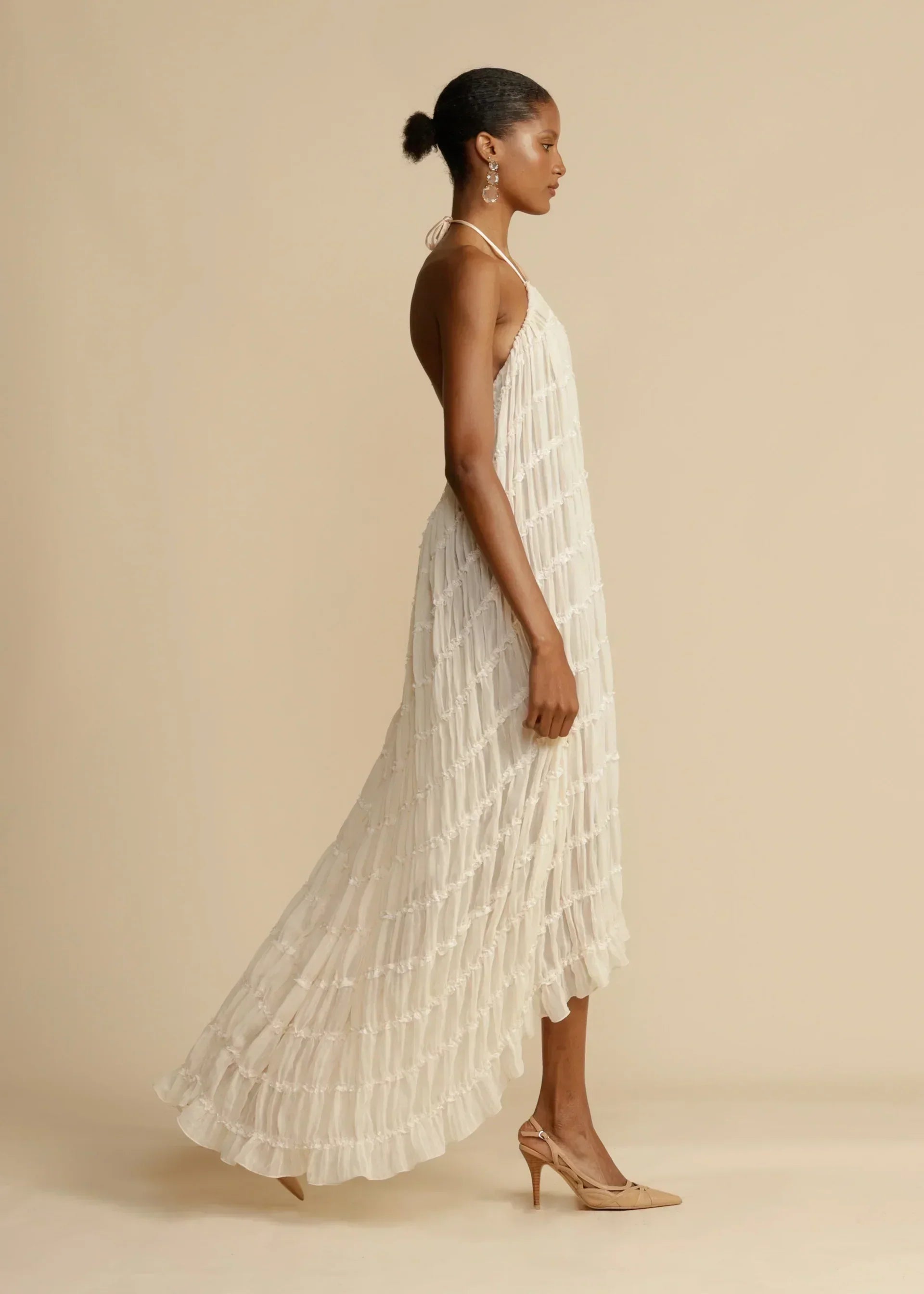 Rok en top | Chiffon | Open rug | Samengestelde set | Zomerkleding voor vrouwen-Boetiek Moda